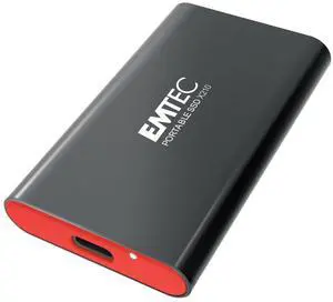 Emtec 512GB X210 Elite SATA III Portable Solid State Drive (SSD) with NAND Technology ECSSD512GX210