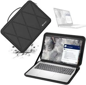 Smatree Hard EVA Protective Sleeve Case Compatible for 15.6 inch Dell Latitude 3550/3540 Laptop, 15.6 inch Dell Carry Travel Case Waterproof Sleeve (X8278T)