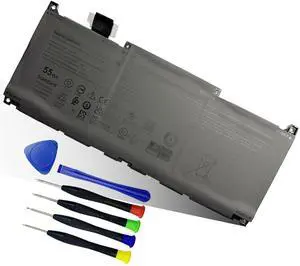 bossfulton 55Wh MN79H Battery Replacement for Dell XPS 9320, XPS 13 Plus 9320, XPS 13 9340 9345 Series Notebook P51G P151G001 P151G002 NXRKW 2FVJM J7H5M 0J7H5M TR7FC 11.55V 5243mAh 3-Cell