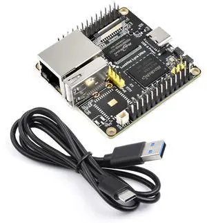 Waveshare Luckfox Lyra Ultra RK3506B Linux Micro Development Board, Onboard 8GB eMMC, Integrates Triple-core ARM Cortex-A7 and ARM Cortex-M0 Processors, Single Board