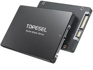 TOPESEL SATA III SSD 2.5", 480GB Internal Solid State Drive with 3D NAND Flash up to 500MB/s,for Laptop,Tablet,Desktop,PC