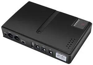 Mini UPS, 15V 24V POE 5V 9V 12V USB 18W Output DC UPS Battery Backup Protector Uninterruptible Power Supply UPS for Router Modem PoE Home Office (US Plug) Mini UPS, 15V 24V POE 5V 9V 12V USB 18W Output DC UPS Battery Backup Protector Uninterruptible Power Supply UPS for Router Modem PoE Home Office (US Plug)