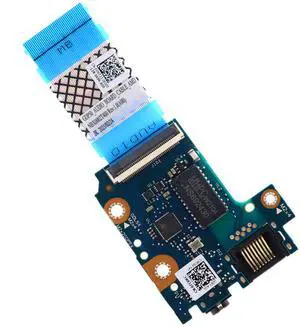 Deal4GO GDL56 RJ45 LAN Board Audio I/O Daughter Board 7C6KC 07C6KC w/Cable Replacement for Dell Alienware M15 R5 G15 5510 5511 5515