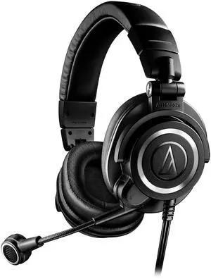 Audio-Technica ATH-M50xSTS XLR StreamSet Streaming Headset, Black, Adjustable