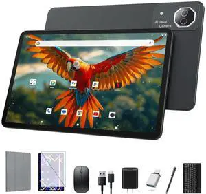 Android Tablet, 12 inch Android 15 Tablet, 2K Display, MTK G99 Octa-Core, 16GB 256GB 1TB Expansion, 2.4/5G WiFi, 21MP Camera, Widevine L1, Gemini AI 2.0, Tablets with Keyboard, Mouse, Case etc Android Tablet, 12 inch Android 15 Tablet, 2K Display, MTK G99 Octa-Core, 16GB 256GB 1TB Expansion, 2.4/5G WiFi, 21MP Camera, Widevine L1, Gemini AI 2.0, Tablets with Keyboard, Mouse, Case etc