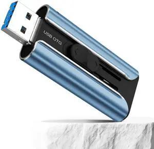 Portable USB1.0 Adapter for PC(Dark Blue)