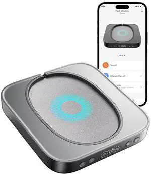 Meatanty Undetectable Mouse Mover with APP Remote Control and Timer Function, Super-Silent Mouse Jiggler Device Move Randomly, Automatic Wiggler Shaker Giggler Keep Computer Laptop Active