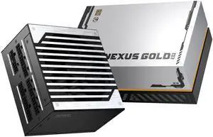 GOLDEN FIELD Nexus Gold 650W Full Modular Power Supply, 80Plus Gold with ATX3.1 & PCIe 5.1 Certified, 105°C-Rated Japanese Capacitors, Native 12V-2x6, LLC+DC-DC+Active PFC, 5-Year Warranty