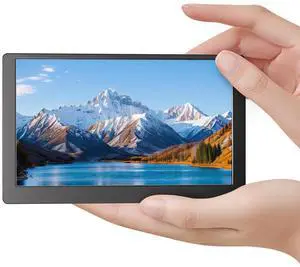 SCXryllexa 5 Inch Monitor Screen Display, IPS Small Hdmi Monitor, 800x480 Mini LCD Screen Portable Display, HDMI-Compatible Module for Raspberry pi 3/3B/3B+/4/4B Orange pi Banana pi Mini PC