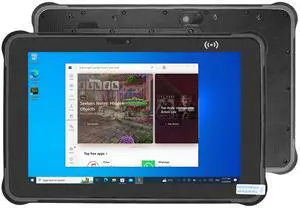 Breloom ST11-J Rugged Tablet Windows 11 Pro, 10.1" Sunlight-Readable IPS (450nits), Intel N5100 Quad-Core, 8GB+256GB, IP65 Waterproof Tablet, 4G LTE/GPS/NFC/MIL-STD-810G, 6000mAh (8+256GB)
