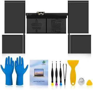 LINGCI A1705 A1534 A1527 Battery Replacement for MacBook 12" Retina A1534 A1705 (Early 2015, Early 2016, Mid 2017) EMC 2746 2991 3099 (7.55V 39.71Wh 5263mAh)