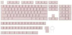 EPOMAKER Creamy Jade PBT Keycaps, 142 Keys, Double Shot, Cherry Profile, 60%/75%/96%/Full Size, Custom Keyboard Keycaps Set for Mechanical Gaming Keyboard (Pink) EPOMAKER Creamy Jade PBT Keycaps, 142 Keys, Double Shot, Cherry Profile, 60%/75%/96%/Full Size, Custom Keyboard Keycaps Set for Mechanical Gaming Keyboard (Pink)