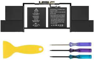 A1707 Battery Replacement, A1820 Battery for MacBook Pro 15" (Late 2016, Mid 2017) Touch Bar EMC 3072 EMC 3162 MLH32 MLH42 MLW72 MLW82 MPTR2 MPTT2 MLH52 MLW92 MPTU2 MPTV2 MPTW2 MPTX2