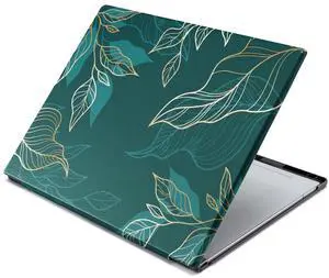 CoBak Case for Remarkable 2 Paper Tablet - Lightweight and Hard Back Shell Protective Book Folio Cover with Built-in Pen Holder - for 10.3" 2020 Released, Green Pattern