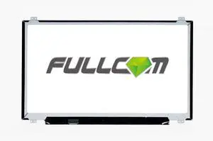 FULLCOM New LCD Replacement Screen 17.3 Inch N173FGA-E34 HD+ 1600x900 (with Brackets) 30 Pin Matte Compatible with B173RTN02.1/NT173WDM-N21 for Laptop/Display/Screen/LCD Application