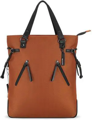 Sherpani Tempest, Anti Theft Convertible Backpack Tote, 14L Travel Backpack, Travel Gifts for Women, Handbags, RFID Protection, Metal Hardware, Fits 15 Laptop (No Sleeve) (Morocco)