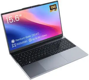 Phatom 15.6" FHD Laptop, Pentium 2C4T, 4GB RAM, 128GB SSD, 15.6 inch Win11 System Student Notebook, USB-C, HDMI, WiFi 5, Bluetooth 5.0, Silver  DGBook A1 Business Computers