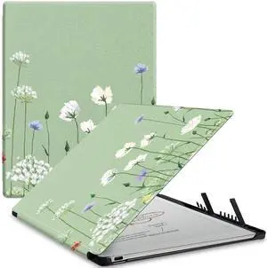 Aippdo Case for Remarkable Paper Pro Tablet 11.8" (Released in 2024), Hard Back Shell Protective Book Folio Cover with Built-in Pen Holder, with Auto Sleep/Wake Function.