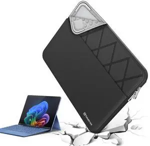 Smatree Laptop Sleeve for 13.5 inch Microsoft Surface Laptop 6/5/4, Case with Accessory Pocket, YKK Zipper, Patented Shockproof Design (E457)