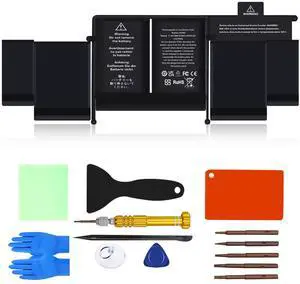 Bituoer A1582 Battery Replacement for MacBook Pro A1502 (Early 2015, Mid 2014, Late 2013) Retina 13-inch A1493/A1582 Battery