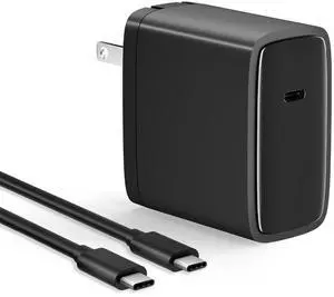 100W Charger for MacBook Pro/Air 13 14 15 16 inch M4 M3 M2 M1 2025 2024 2023 2022 2021 2020 2019, Fast USB C Laptop Charger Power Adapter with 6.6FT USB-C Charging Cable, Compact & Foldable