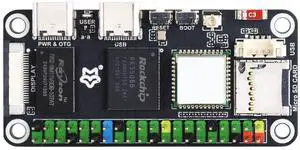 Waveshare Luckfox Lyra Zero W Micro Linux Development Board Based On RK3506B Chip, Integrated with Triple-core Arm Cortex-A7 and Arm Cortex-M0 Processors
