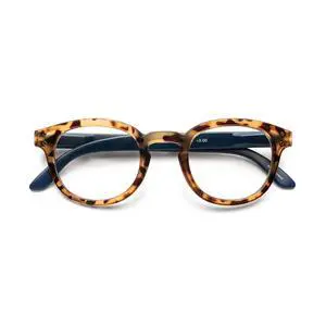 B + D Reading glasses - Brand Blue Ban Readers - Material Frame and temple: PC - Temples with flex - Blue Light filter lenses - Tortoise Color - +2.50
