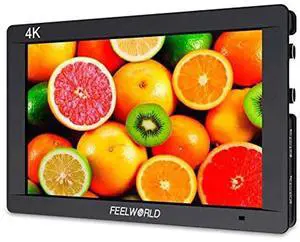 FEELWORLD FW703 7inch 4K HDMI On Camera Video Field Monitor Ultra Slim IPS Full HD 1920x1200 with Peaking Assist 3g-sdi DSLR External Display