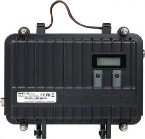 Retevis RT97 GMRS Repeater, Full Duplex Portable Radio Repeater with LCD Screen, Portable Compact Base Station for School Farm Emergency (1 Pack)