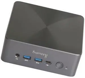 suevery Mini PC | Core I5 12450H 8Cores | 16G RAM | 512G Nvme SSD | Desktop Computer Gamer PC Support 4K TV Dual Display Business (Grizzly)