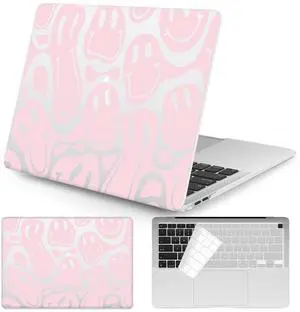 Watbro Compatible with 2022 Release MacBook Air 13.6 Inch Case M2 Chip Model A2681,Retro 70s Modern Pattern case, Suitable for MacBook Air 2022 with Touch ID