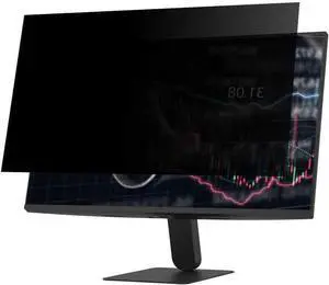 VANCKLE Privacy Screen for Computer Monitor 27 Inch(16:9 Aspect Ratio, 598 * 337mm), Removable Matte Anti Glare Blue Light Protector Private Security Filter, 2-Pack