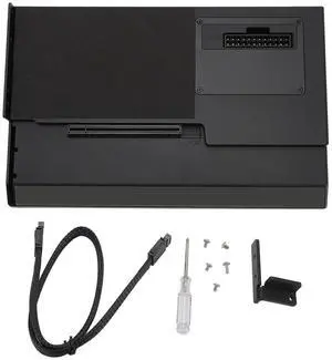 External GPU Enclosure, Oculink Laptop Aluminum PCIE X16 Graphics Card Dock Station with PCIe 4.0 x4, ATX SFX for 10 64 Bit