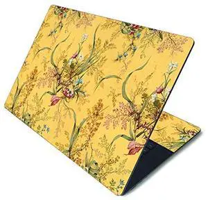 MightySkins Skin for Microsoft Surface Laptop 3 15" - Yellow Marble End | Protective, Durable, and Unique Vinyl Decal wrap cover | Easy To Apply, Remove, and Change Styles | Made in the USA (MISURLA31