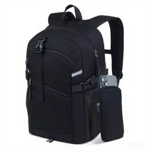 ODSSTAIPS Small Hiking Backpack, 20L Lightweight Travel Daypack with Phone Pocket, Perfect for Men and Women  Ideal for Hiking, Traveling, and Outdoor Adventures,Black