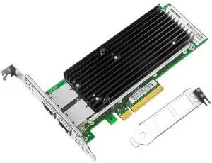 10Gb PCI-E NIC Network Card,Dual Copper RJ45 Port,Intel X540 Controller,PCI Express Ethernet LAN Adapter for Windows/Linux/ESX,Compare to Intel X540-T1,X540-T2 10Gb PCI-E NIC Network Card,Dual Copper RJ45 Port,Intel X540 Controller,PCI Express Ethernet LAN Adapter for Windows/Linux/ESX,Compare to Intel X540-T1,X540-T2