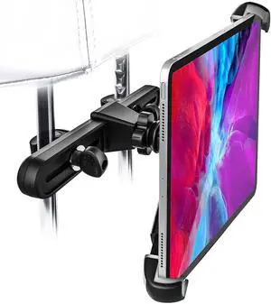 woleyi Car Headrest Large Tablet Mount, Heavy Duty Ultra Stable Car Back Seat Tablet Holder, Compatible iPad Pro 13/Air, Samsung Galaxy Tabs, Surface Pro/Go, Fire HD and More 9.5-14.5" Tablets