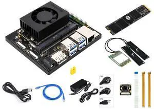 Waveshare Jetson Orin Nano AI Development Kit for Embedded and Edge Systems 8GB Memory Jetson Orin Nano Module Package A (6 Items)