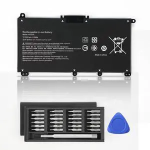 HT03XL L11119-855 Laptop Battery for HP Pavilion 14/15/17 Series - Compatible with 14-CE/-DF/-DK, 15-DA/-DW/-DY, 17-by/CA & Models like 15-DA0002DX/15-CS3073CL Li-ion Replacement [11.55V 41.9Wh]