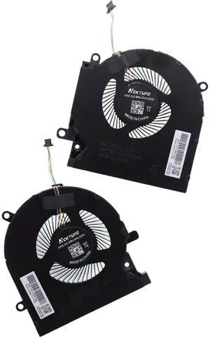Deal4GO 12V CPU Cooling Fan w/GPU Graphics Fan L98737-001 Replacement for H P Omen 6 15-EK 15-EN 15-EK0013DX 15-EN0023DX (with RTX 3070 3060 GTX1660 GPU)