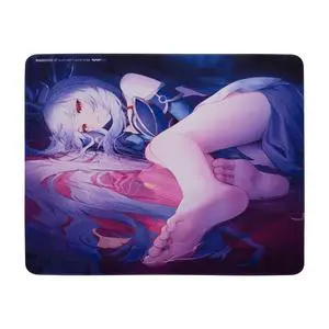 TALONGAMES maboroshi  Series Esports Professional Level Gaming Mouse Pad 4mm Water Absorption Thickness Anti-Slip Base Anime Anti-Fray Medium to high Glide Speed 19.3in x 16.5in L Size