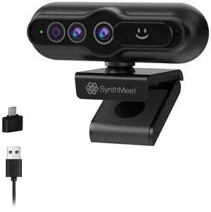 2K Windows Hello Webcam, Windows Hello Facial Recognition, 2K Camera Auto Light Correction, USB Webcam with Microphone, Wide Field of View, Privacy Cover, Works with Microsoft Teams, Zoom, Google Meet