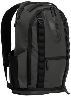 Gymreapers Gravestone 21L Backpack Travel Gym Bag Water-Resistant Lightweight Laptop Sleeve Carry On Luggage for Men & Women (Gunmetal)