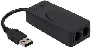 flexman USB 2.0 56K External Modem for Win 7 Win 8 Win 10 Win XP, Dual Port Fax Data Modem with Voicemail Auto Reply Dial Internet Automatically Send Receive Faxes flexman USB 2.0 56K External Modem for Win 7 Win 8 Win 10 Win XP, Dual Port Fax Data Modem with Voicemail Auto Reply Dial Internet Automatically Send Receive Faxes