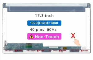 Screen Replacement N173HGE-L11 for ASUS Rog G75VX G75VX-BHI7N09 G73JW-A1 G73JH-A1 17.3" FHD 1920 * 1080 40 pin LCD Non-Touch Screen Display Panel Screen Replacement N173HGE-L11 for ASUS Rog G75VX G75VX-BHI7N09 G73JW-A1 G73JH-A1 17.3" FHD 1920 * 1080 40 pin LCD Non-Touch Screen Display Panel