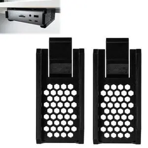 CeoNic Under Desk Mount Bracket for CalDigit TS5 Plus Dock, Secure Clip-in Design, Heat Distribution CeoNic Under Desk Mount Bracket for CalDigit TS5 Plus Dock, Secure Clip-in Design, Heat Distribution