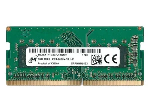MICRON 8GB SO-DIMM 1Rx8 DDR4 PC4-21300 2666MHz Memory Module MTA8ATF1G64HZ-2G6H1 MICRON 8GB SO-DIMM 1Rx8 DDR4 PC4-21300 2666MHz Memory Module MTA8ATF1G64HZ-2G6H1