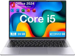 AE86 Laptop Computer, 15.3 FHD IPS 100% sRGB, Intel Core i5 (Up to 3.6GHz), 24GB RAM 512GB SSD, Win 11 Pro, Silver Business & Student Notebook PC AE86 Laptop Computer, 15.3 FHD IPS 100% sRGB, Intel Core i5 (Up to 3.6GHz), 24GB RAM 512GB SSD, Win 11 Pro, Silver Business & Student Notebook PC