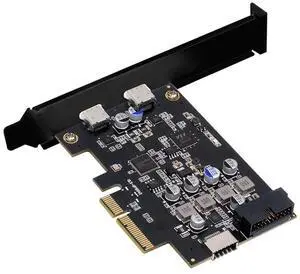 NFHK Type-E USB 3.1 Front Panel Socket & USB3.0 19Pin/20Pin & Dual Type-C USB-C to PCI-E Express Card Adapter ASM3142 VL822 NFHK Type-E USB 3.1 Front Panel Socket & USB3.0 19Pin/20Pin & Dual Type-C USB-C to PCI-E Express Card Adapter ASM3142 VL822
