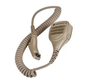Motorola Solutions NNTN8236A, NNTN8236, Brown, Military Remote Speaker Microphone with 3.5mm Jack. Motorola Solutions NNTN8236A, NNTN8236, Brown, Military Remote Speaker Microphone with 3.5mm Jack.